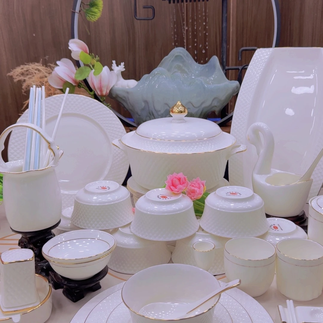 瓷景德镇碗碟单拍