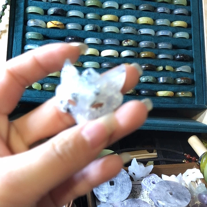 岫玉未镶嵌岫玉挂件