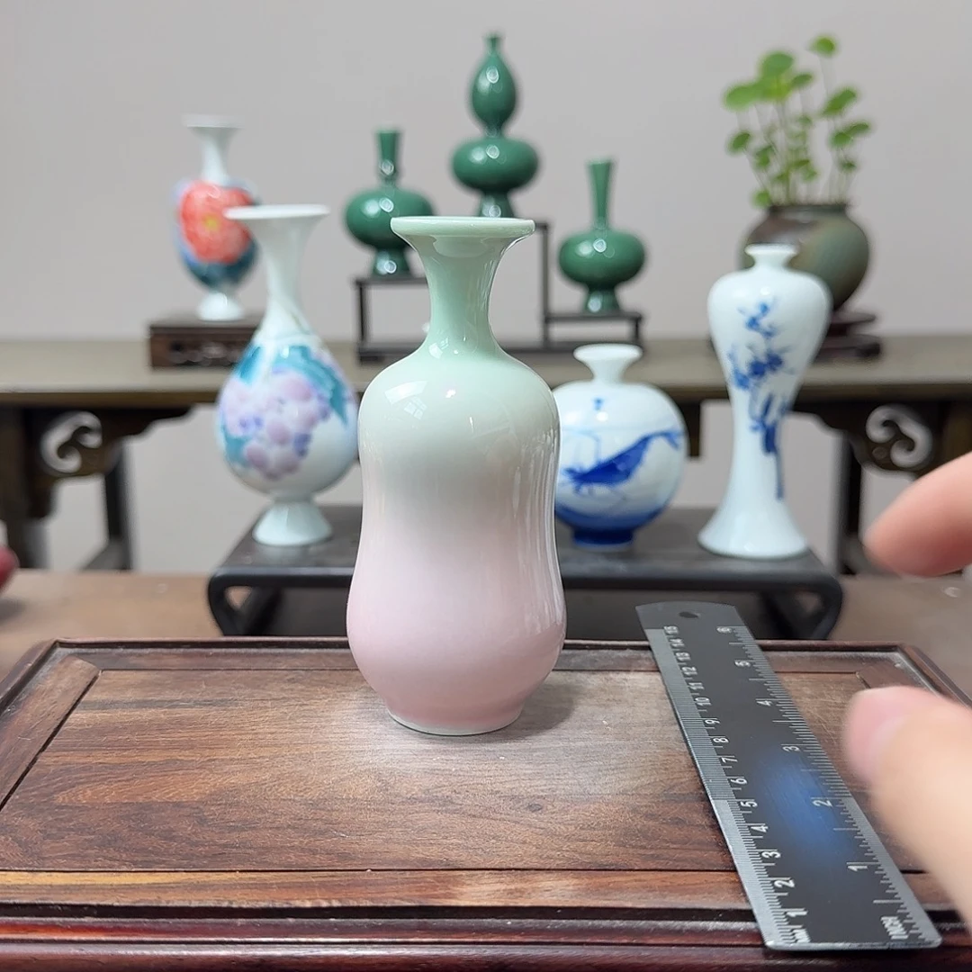 陶瓷手工非常迷你小花器