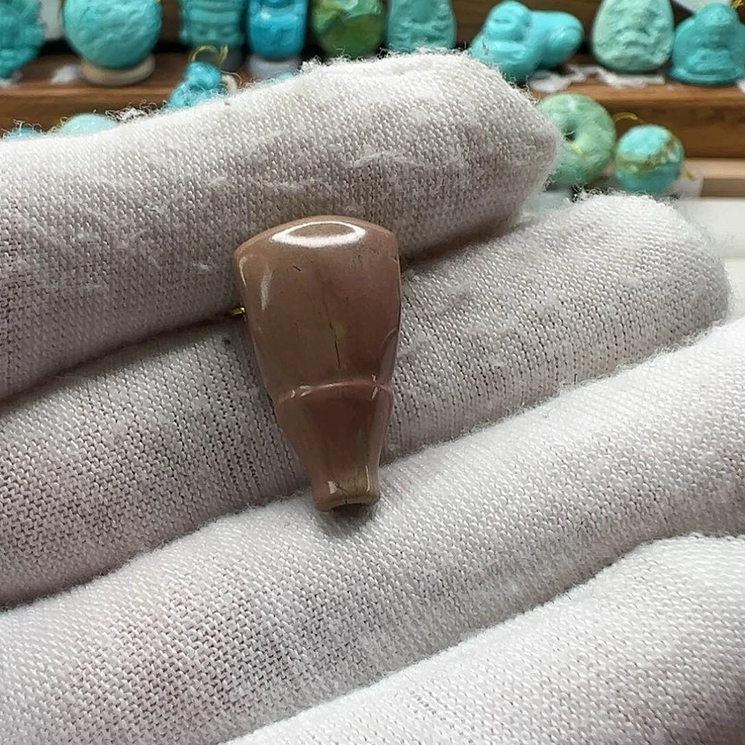 绿松石三通 未镶嵌