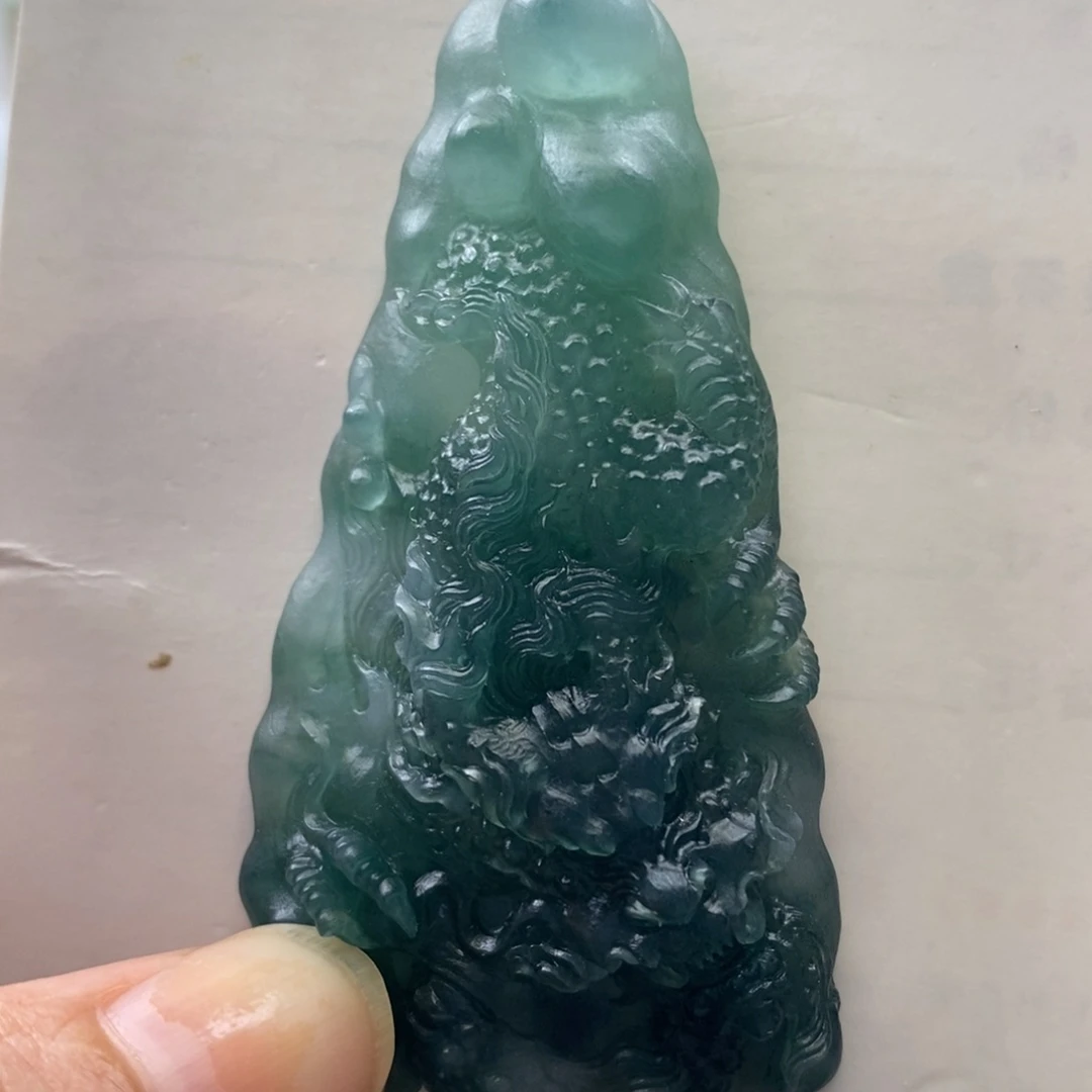 未镶嵌定制翡翠九**彩