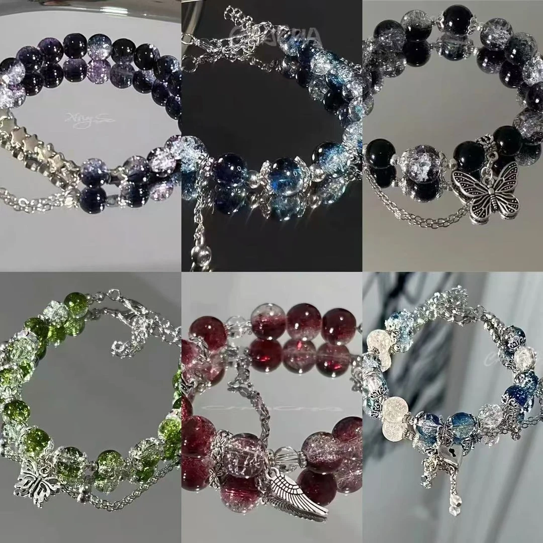 合金琉璃手链 新中式气质百搭小众款琉璃手链（具体以直播间为准）