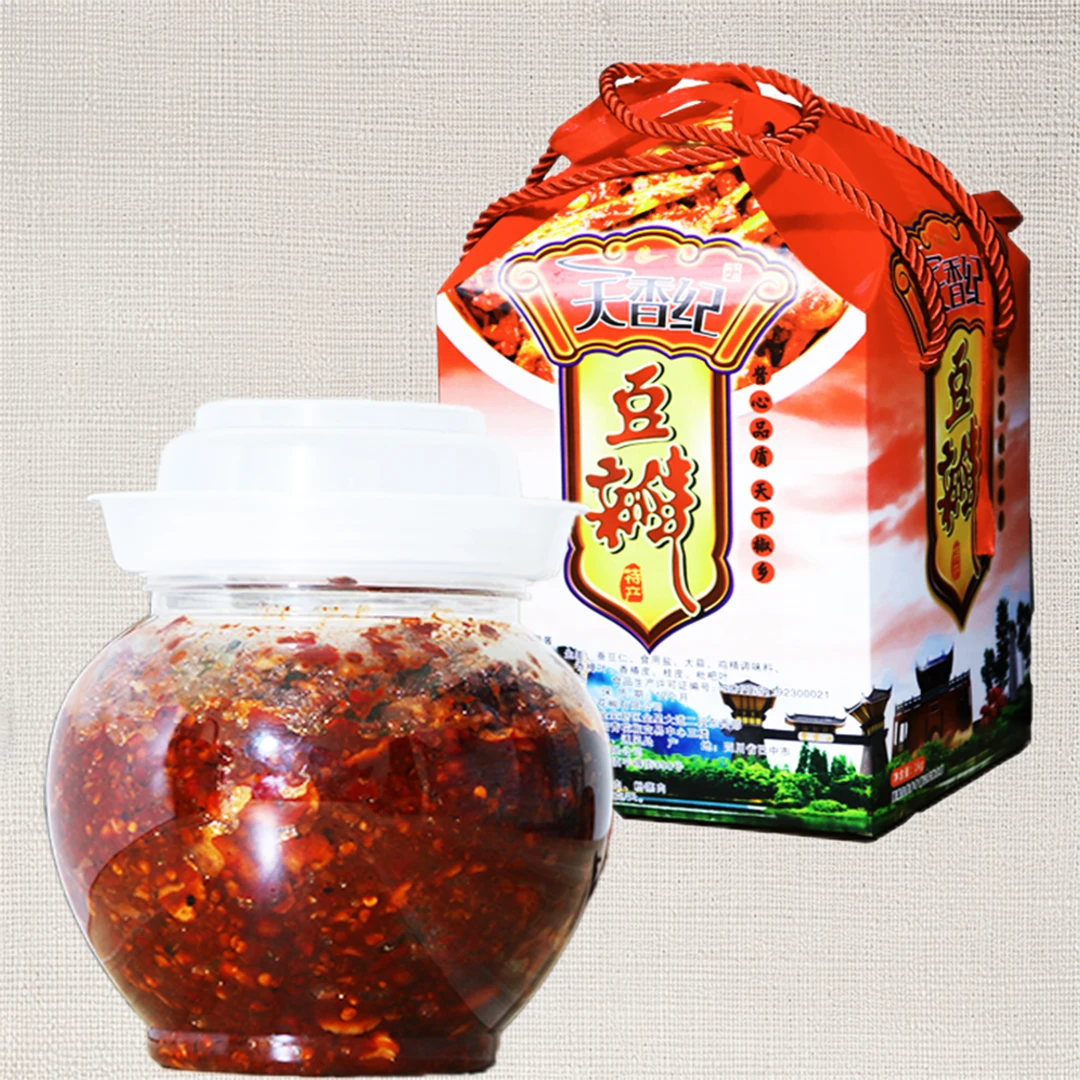 四川平昌手工豆瓣酱1000g炒菜红烧火锅专用川味拌饭调味浓郁