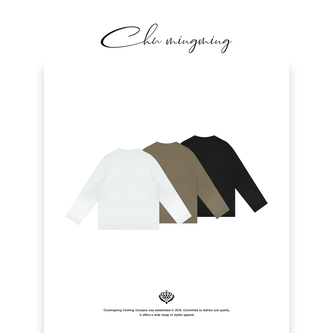 【CHU/2025SSNEW】原创设计《简意》素色打底上衣CD2516