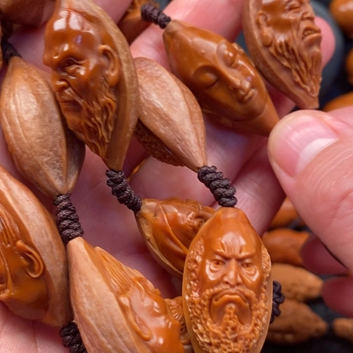 名***店橄榄核手串/手链罗汉脖挂