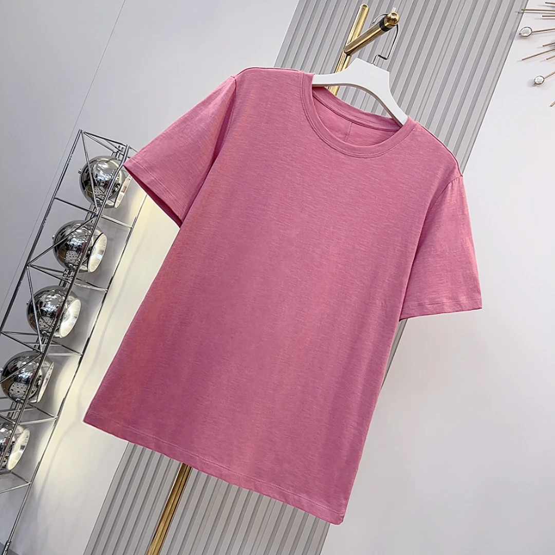 “晨色胭脂”T恤 2025新款活力常青藤元气减龄短袖p25251