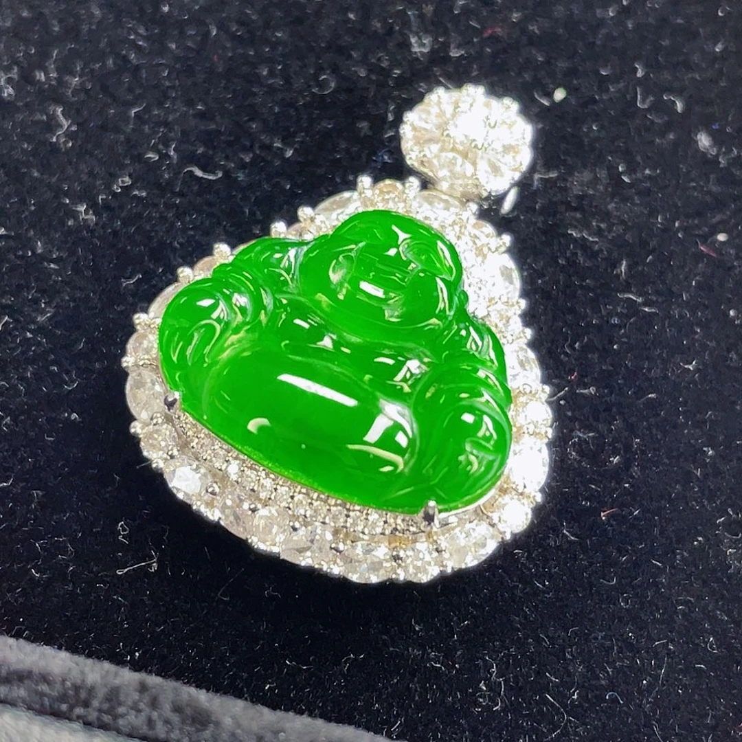 翡翠吊坠(不含链)未镶嵌