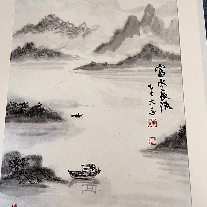 国画纯手绘国画写意作品43*63