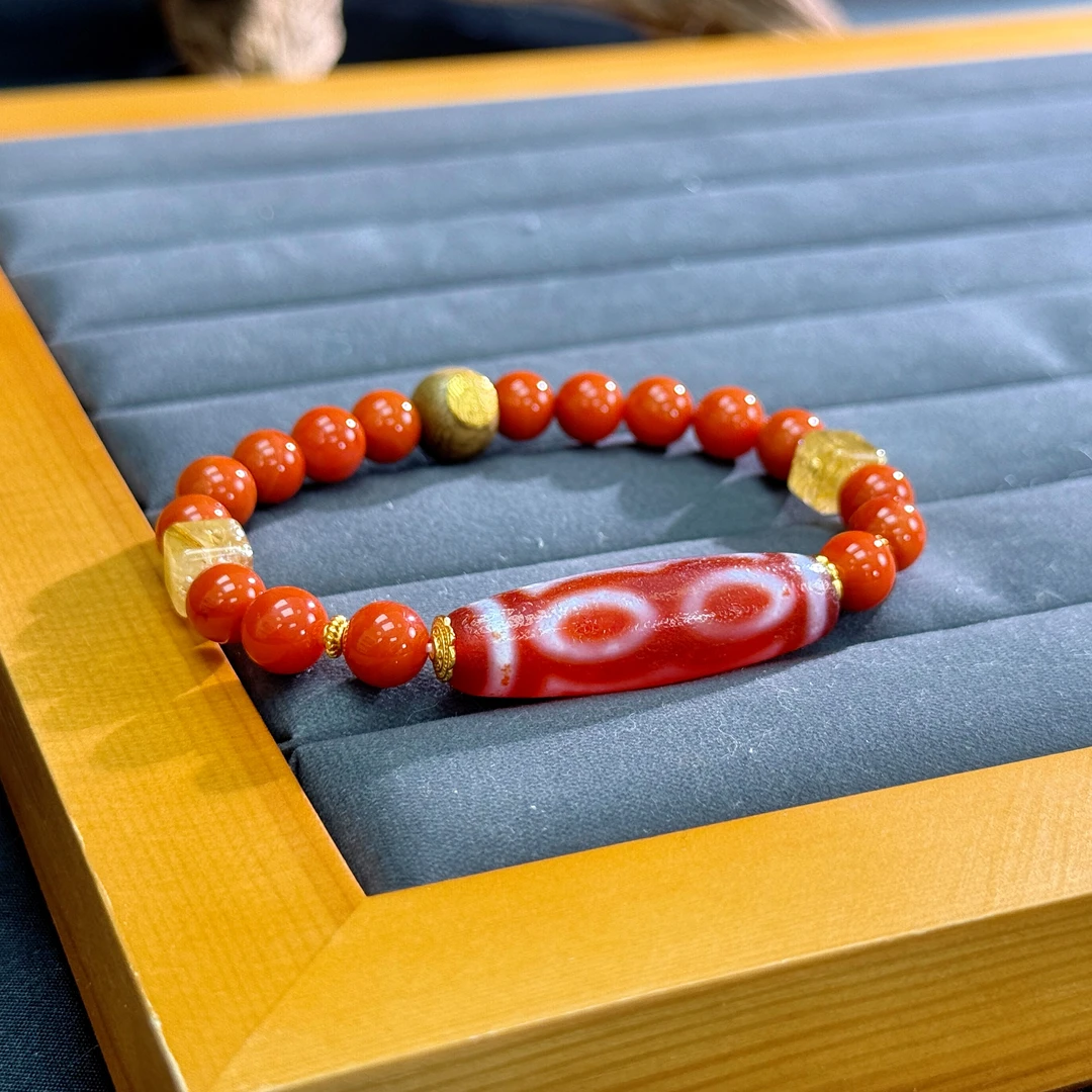 红肉菩提两南红手串（火活动 拉萨直发）DU241211206