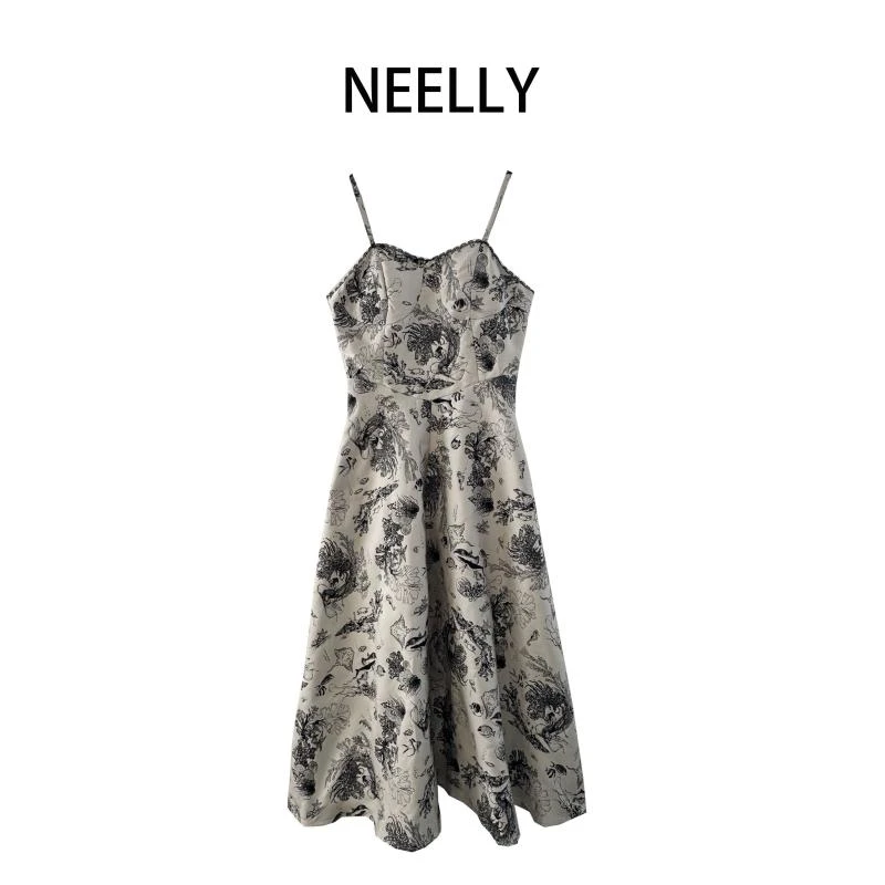 【唐长老专属】NEELLY商场同款连衣裙N23084Y03319