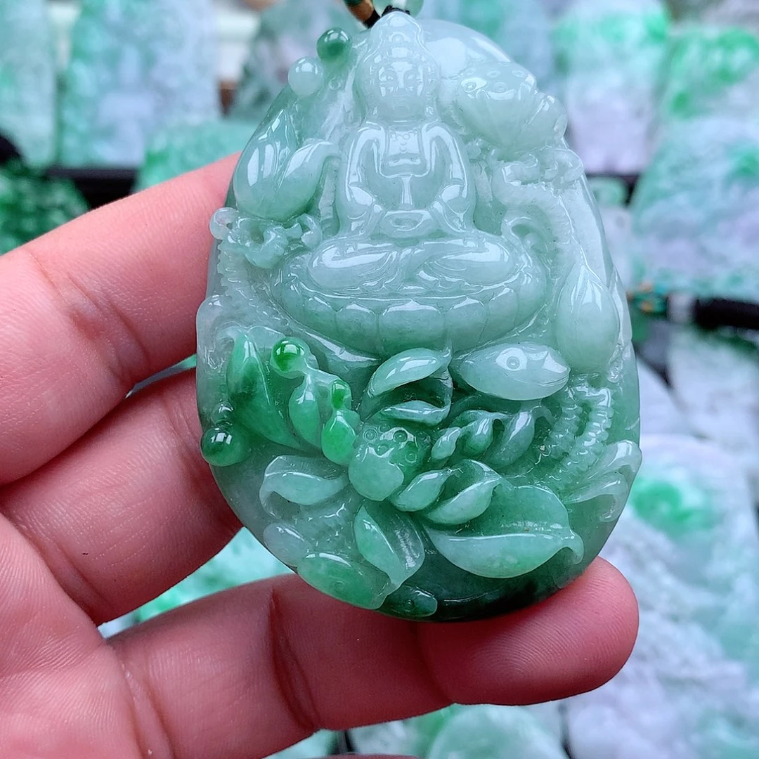 翡翠吊坠(不含链)未镶嵌