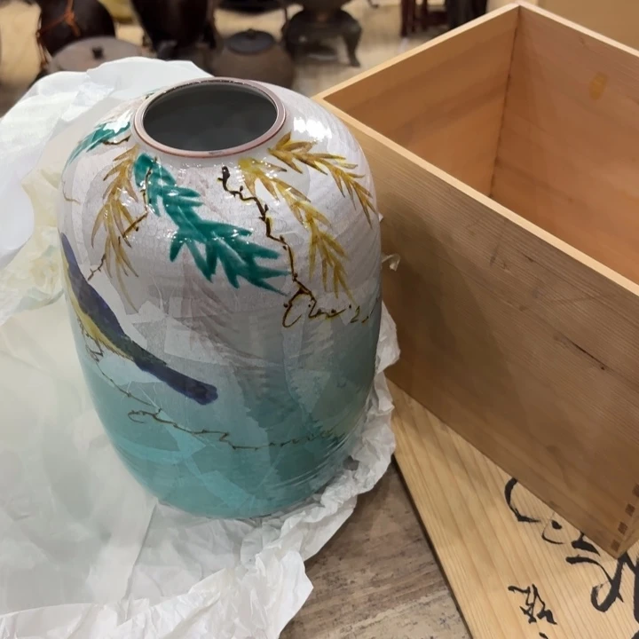 陶瓷古美术置物摆件