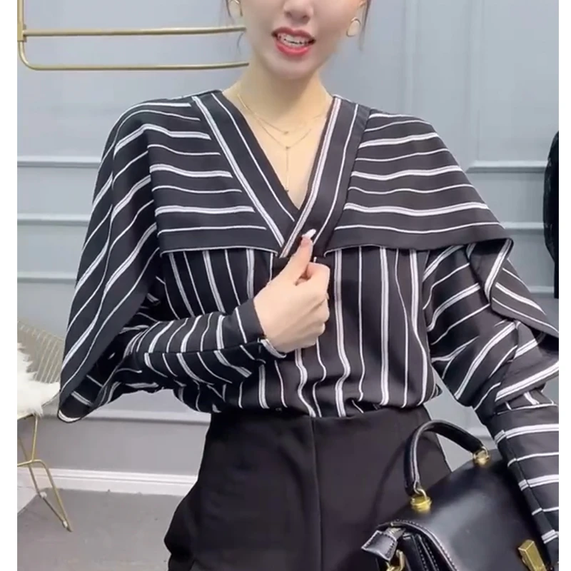 春季新款衬衫搭配半身裙时尚套装