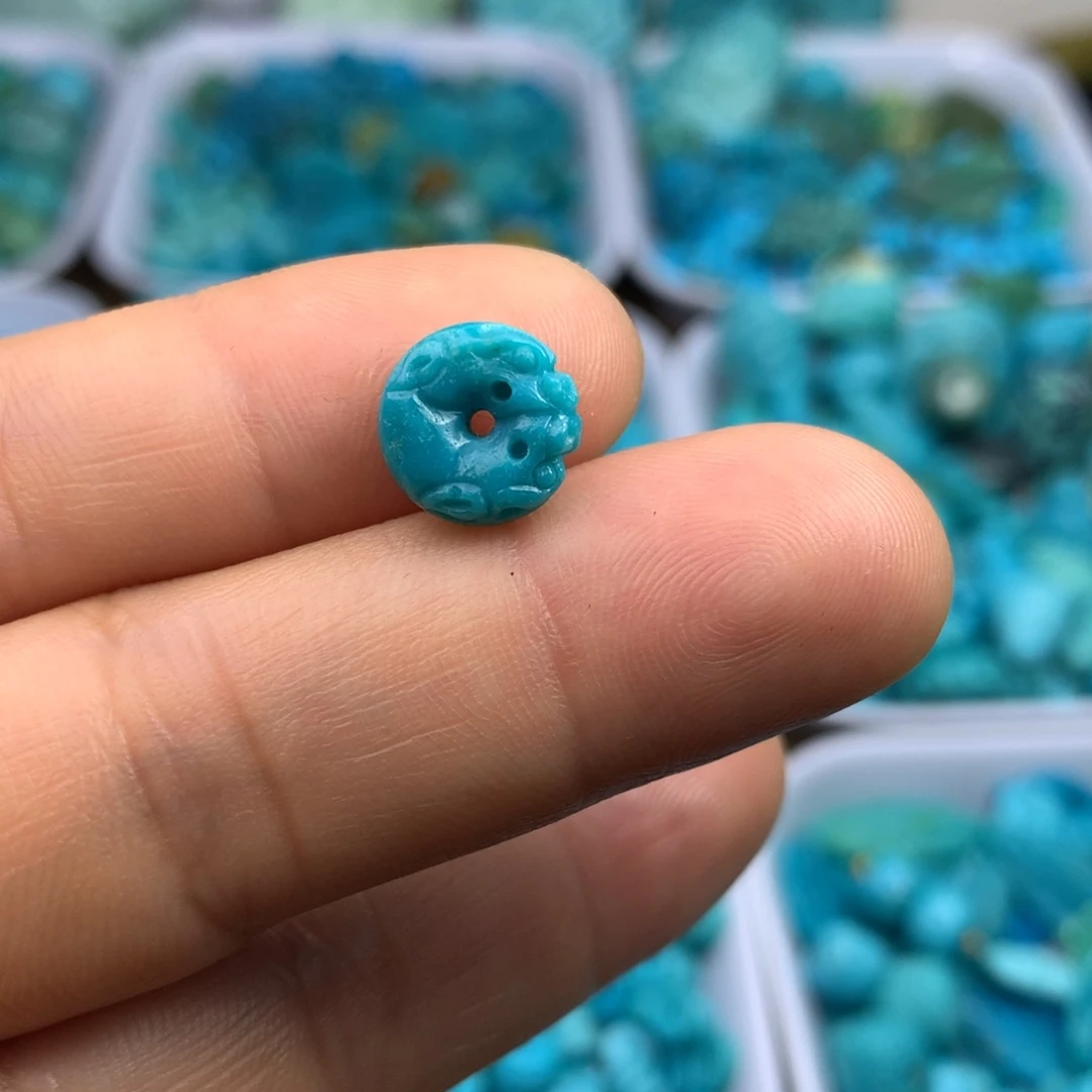 绿松石未镶嵌吊坠(不含链)10