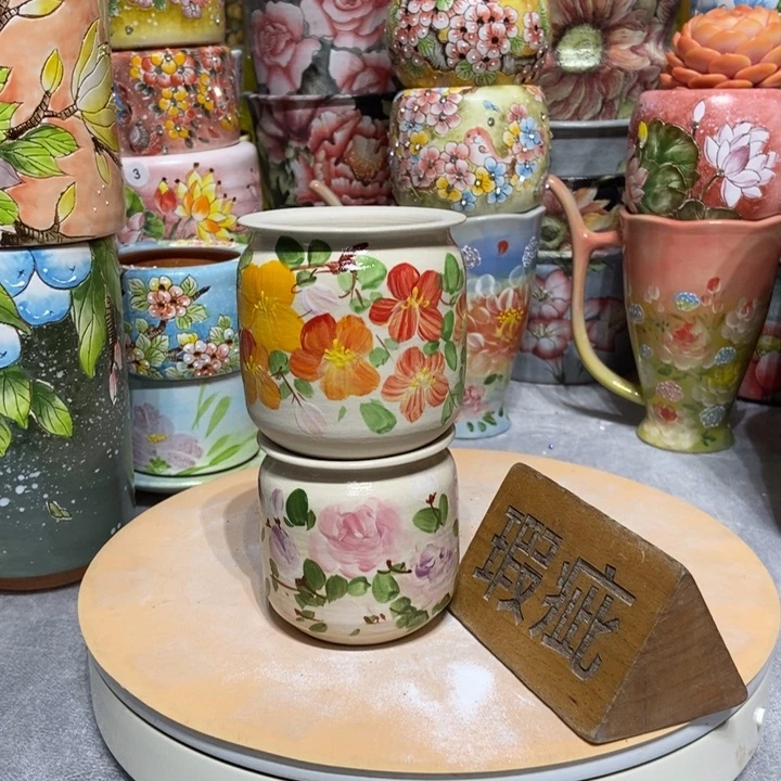 景德镇艺术手绘作品