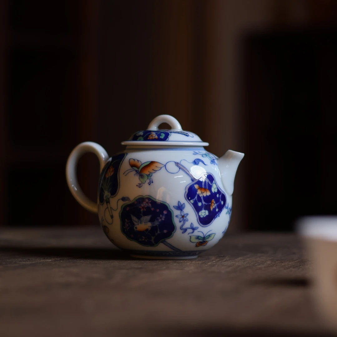 【悦生活】团扇-卓君-壶-160ml（卓君S0088）