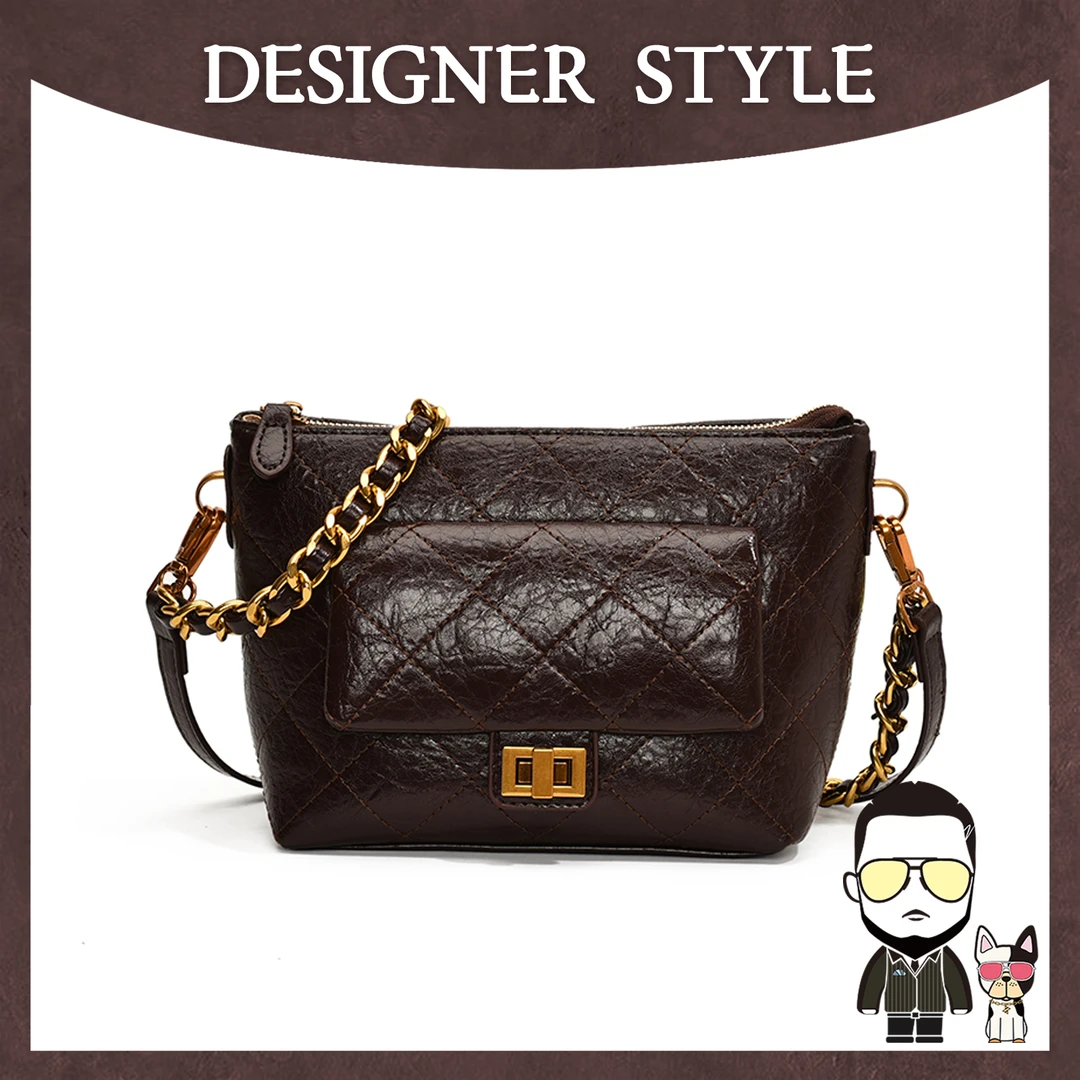 【左九设计师款】时尚休闲女士单肩包YF9496