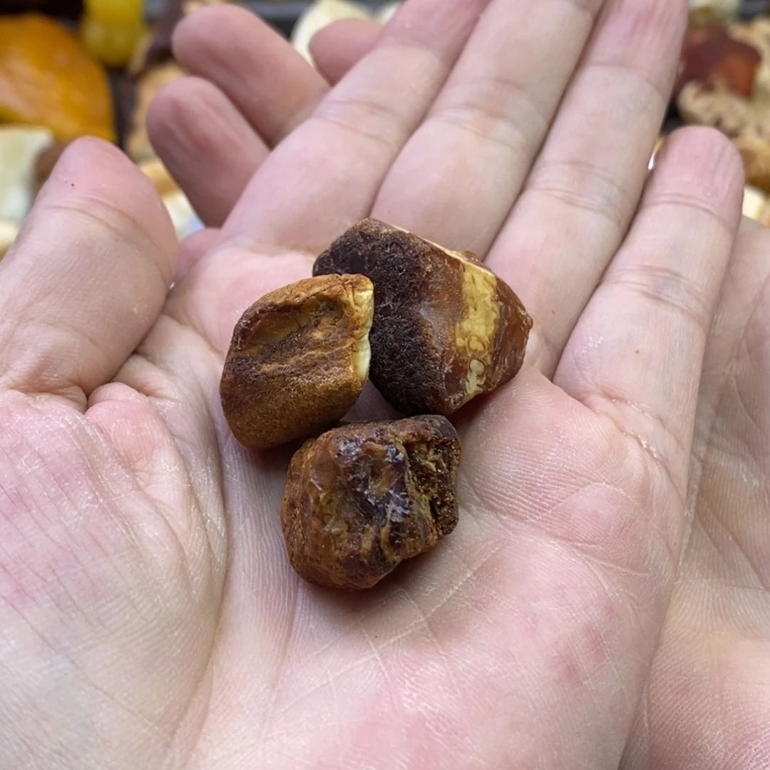 烦***杙定制琥珀未镶嵌蜜蜡