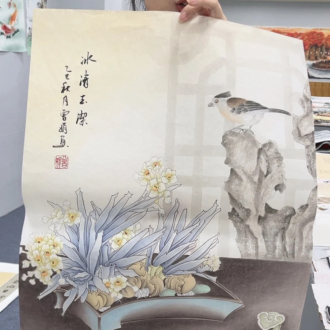 国画国画纯手绘作品