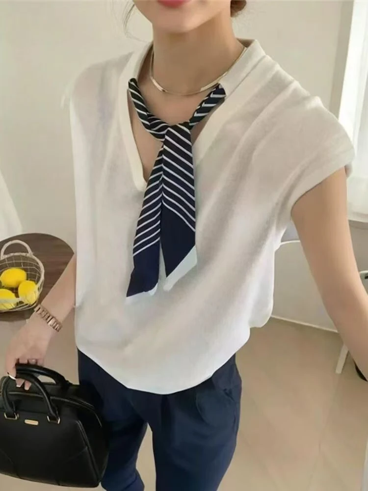 25153 女士时尚百搭休闲小衫 TTW