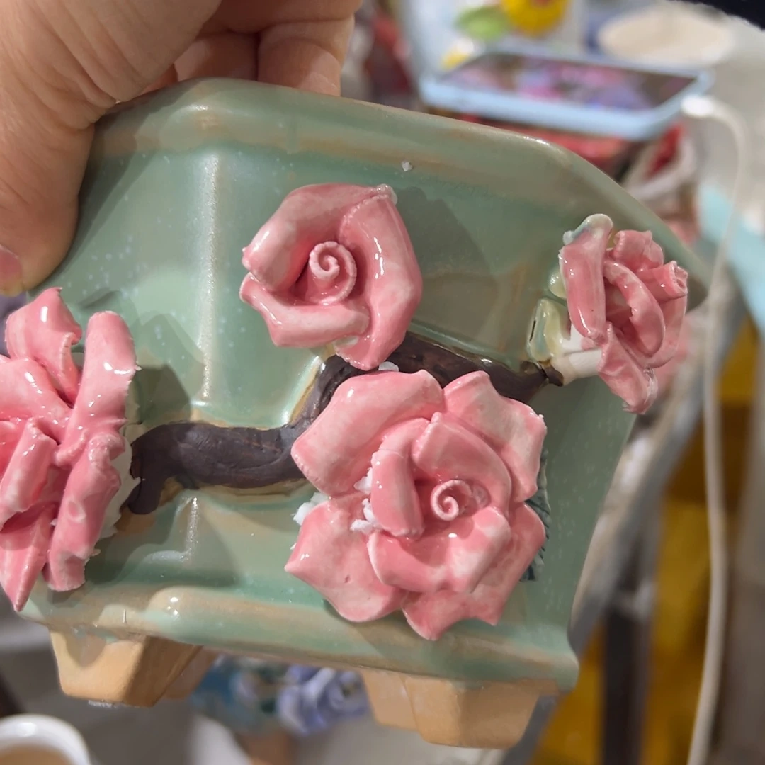 满20米秒退拉黑花盆