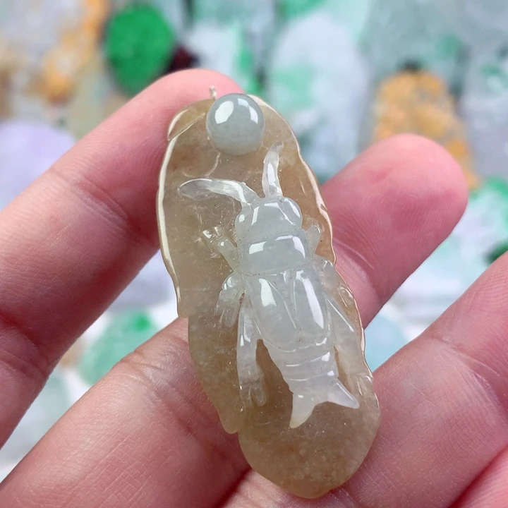 吊坠(不含链)未镶嵌翡翠