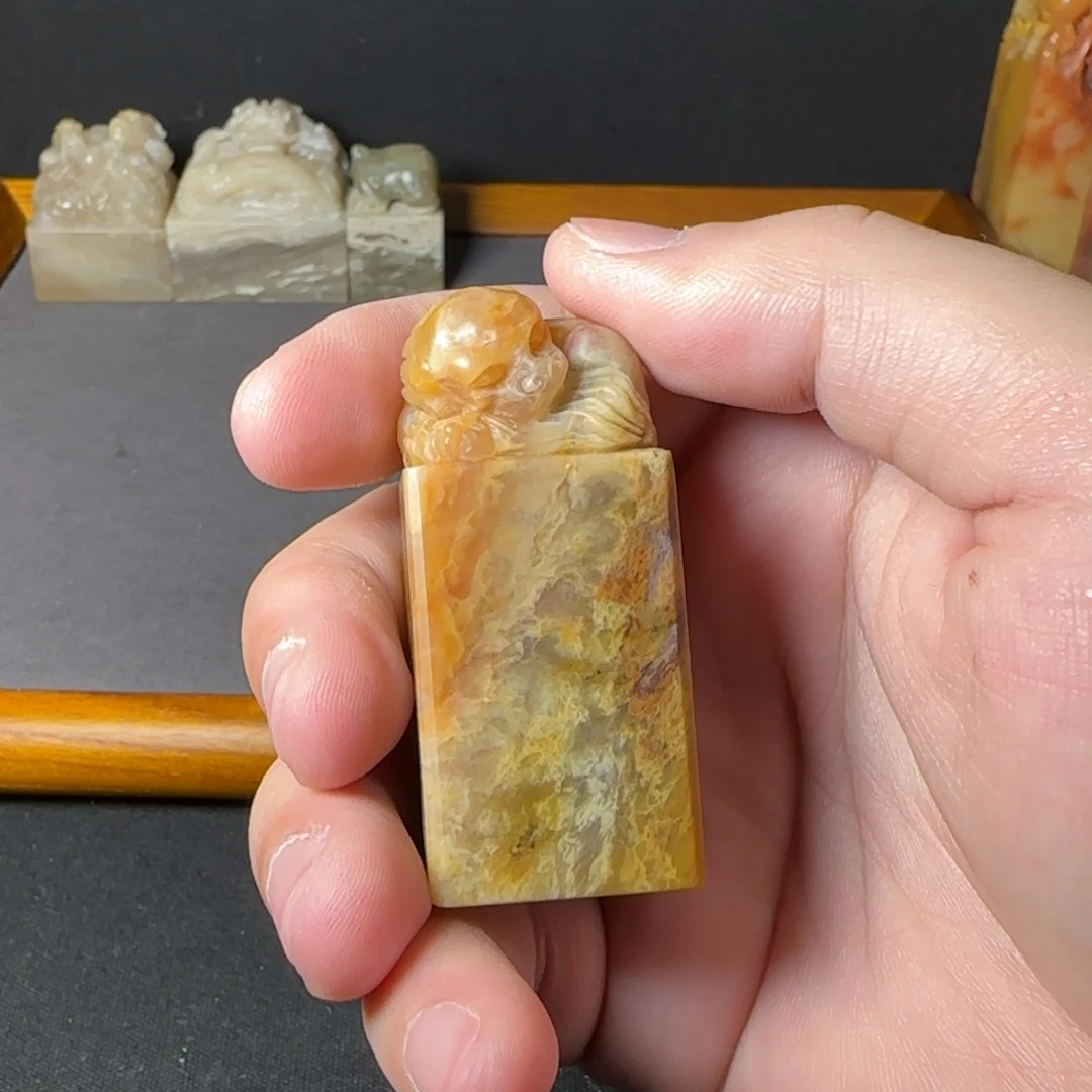 巴林石印石冻石2.4×5.6