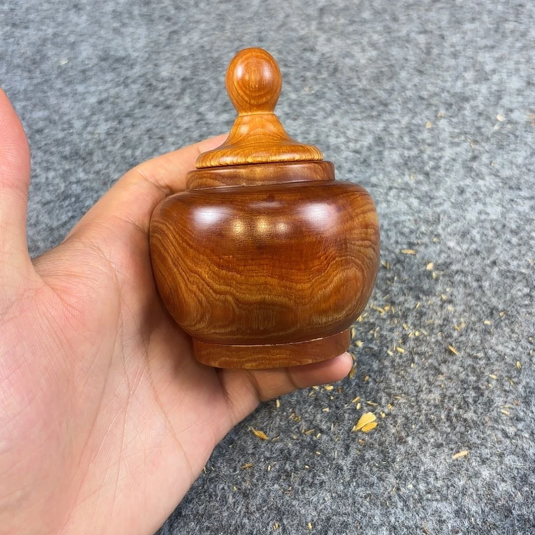 崖柏太行崖柏精品茶叶罐