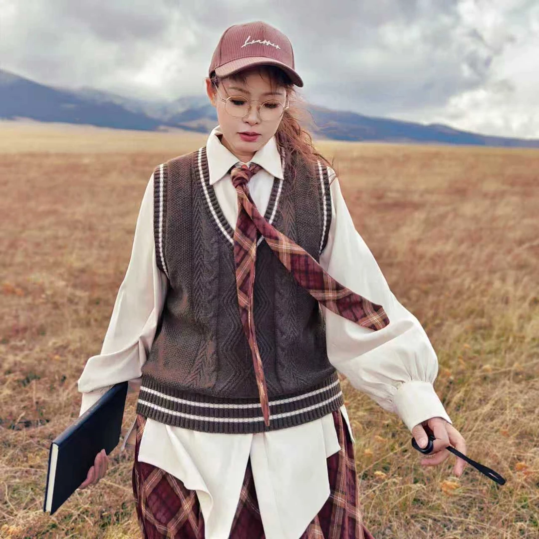 【董艺旅行穿搭】哈利波特·领带学院派英伦风衬衣领结