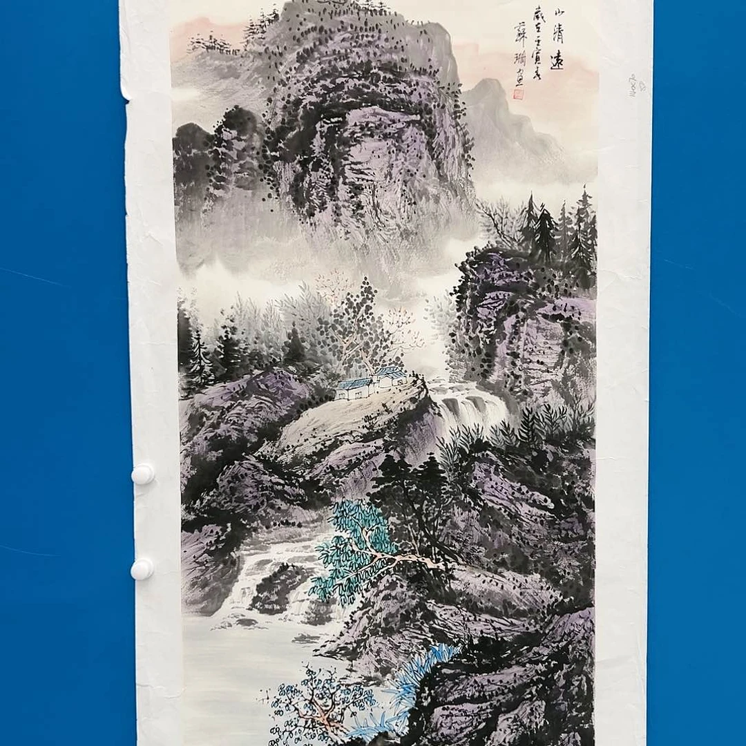 国画苏珊展览原作