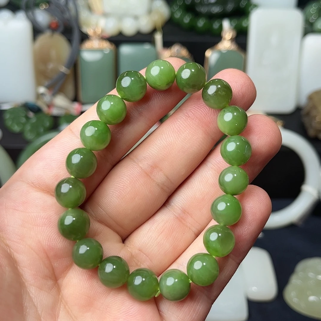 和田玉未镶嵌手链18