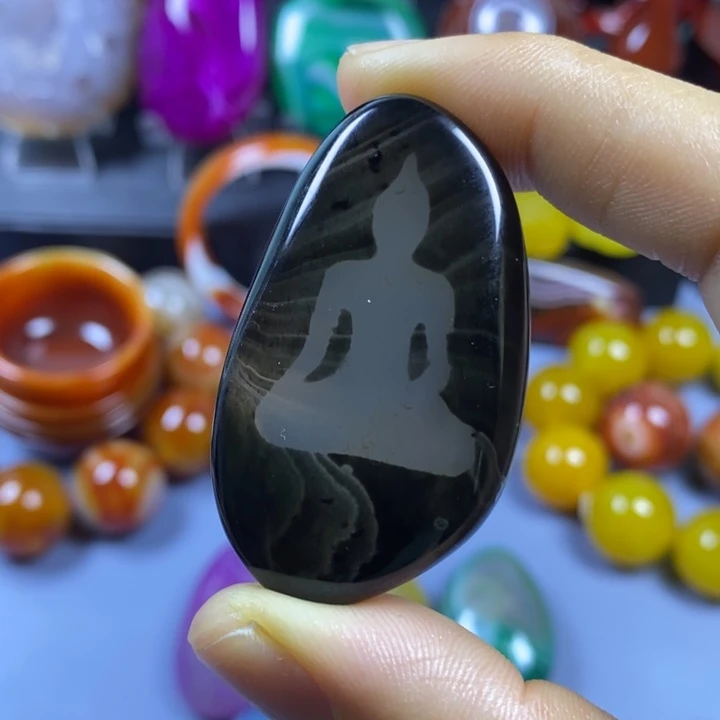 玛瑙/玉髓合金珠宝半成品