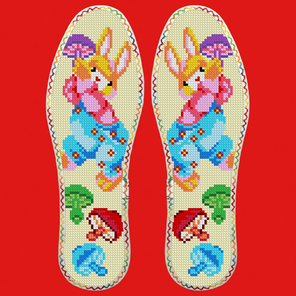 36码小格十字绣鞋垫可选花样1(直播间福利）