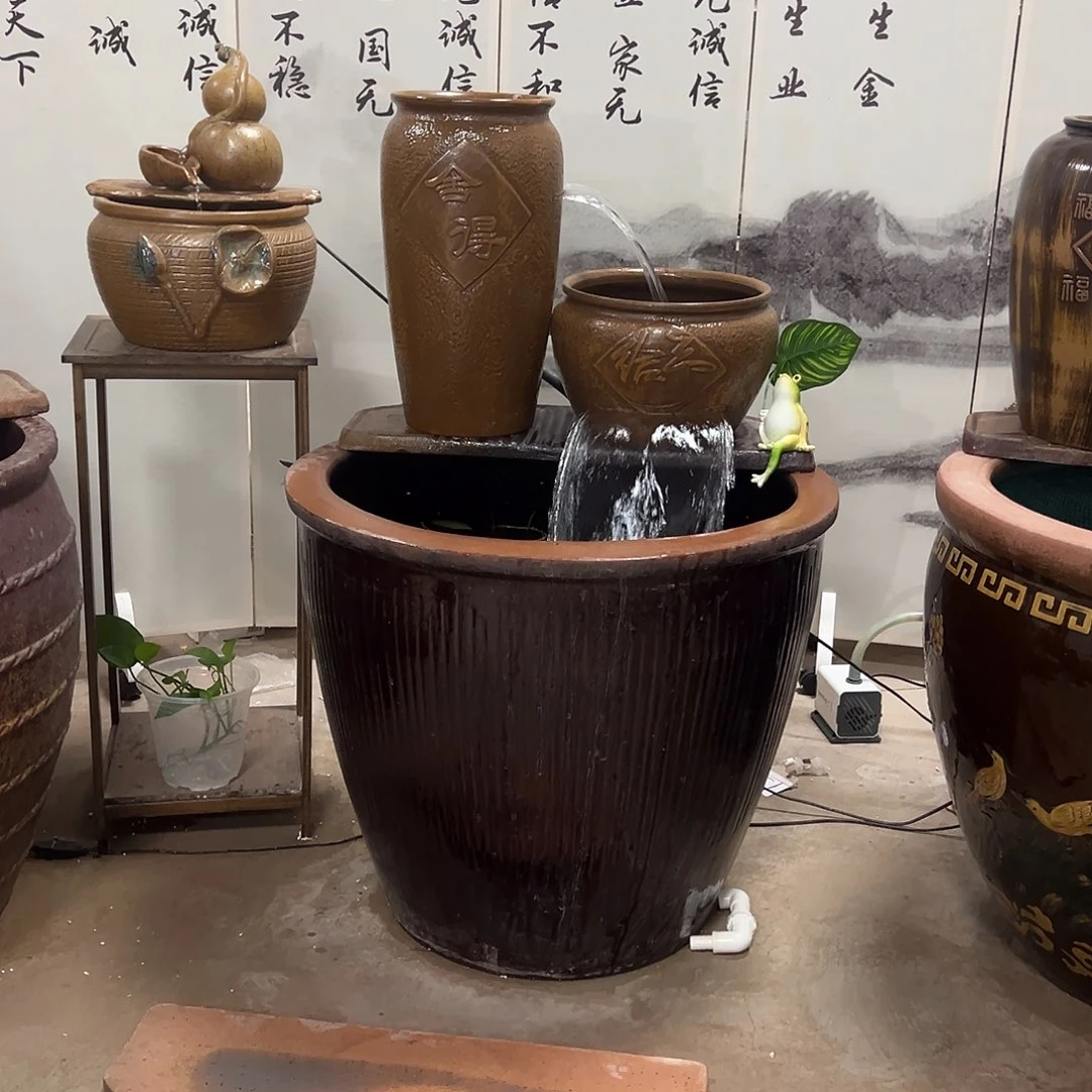 紫砂花盆整套流水
