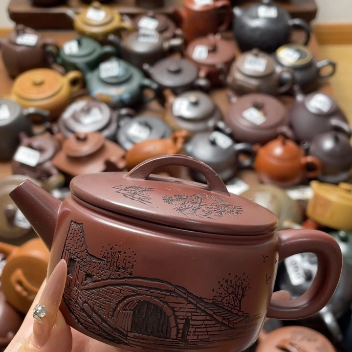 茶壶紫砂紫砂微瑕