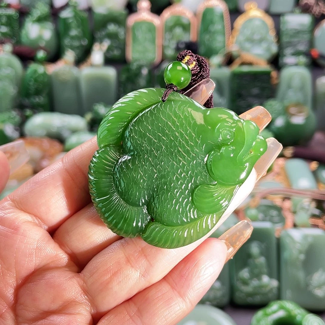 和田玉挂件未镶嵌