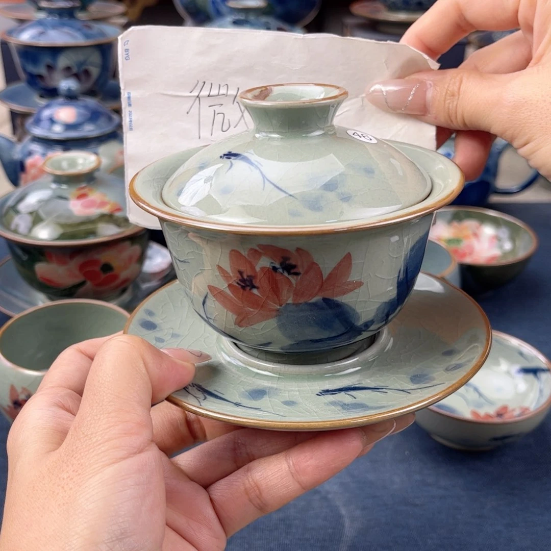 杯经典镇手绘手工茶具