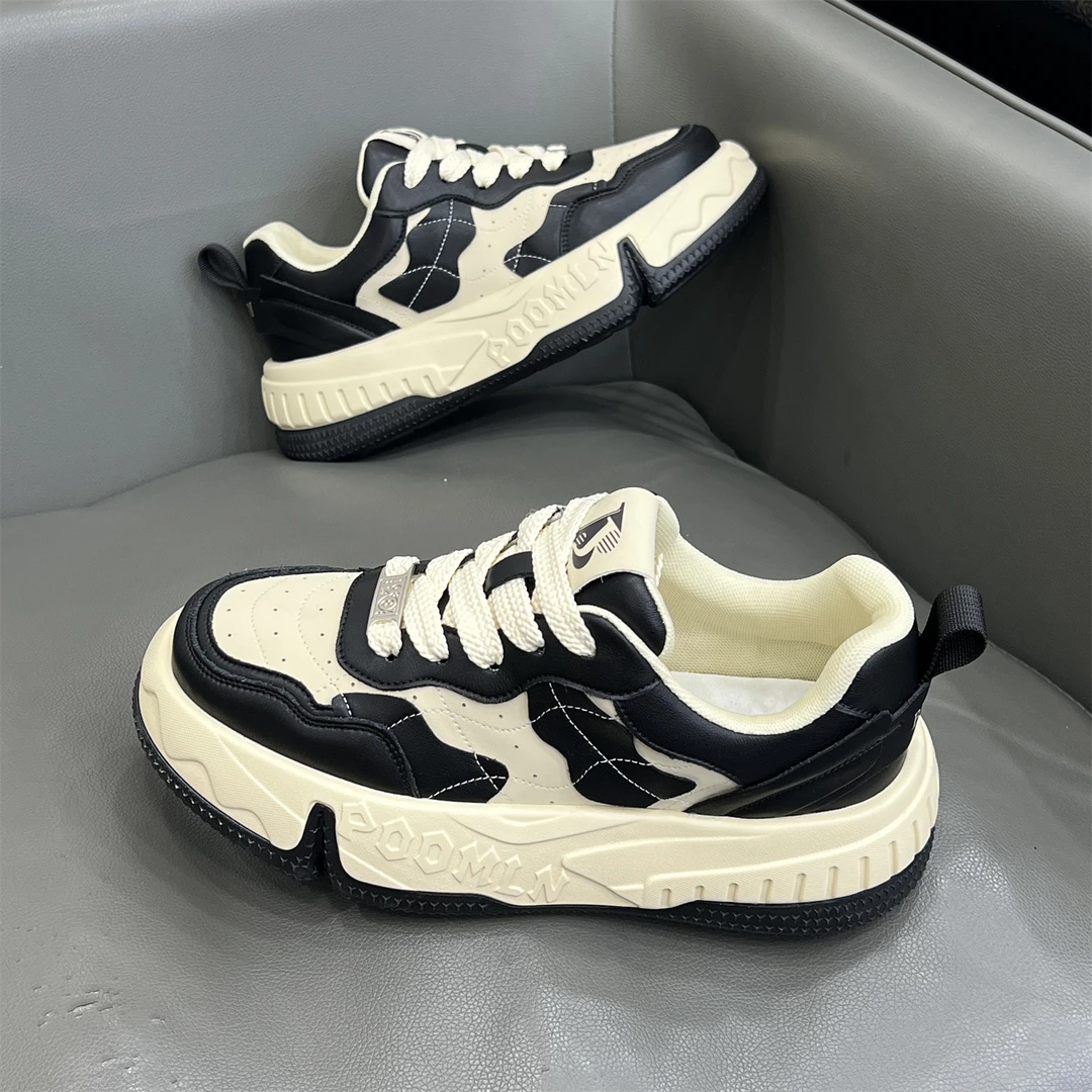 DMXUXM巴黎『设计风』新品好物~力荐！新款厚底时尚运动休闲小白鞋男