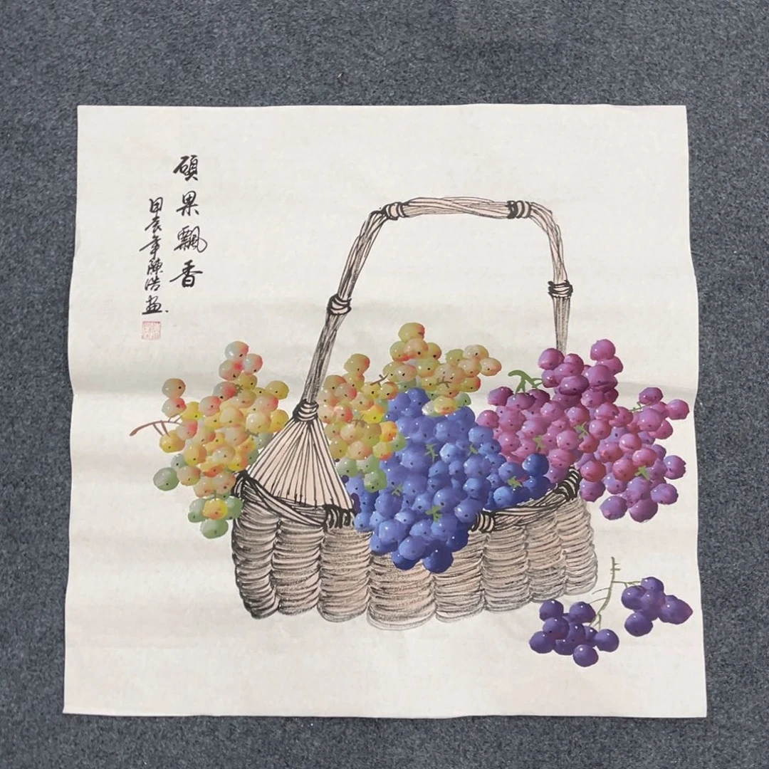 国画手绘画作品和绘画