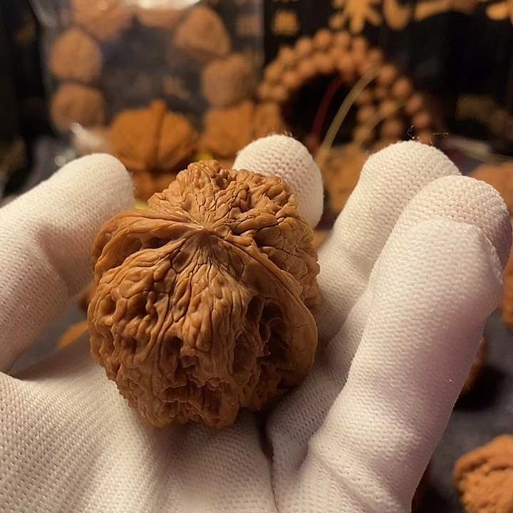 文玩核桃把件44.45.44将军