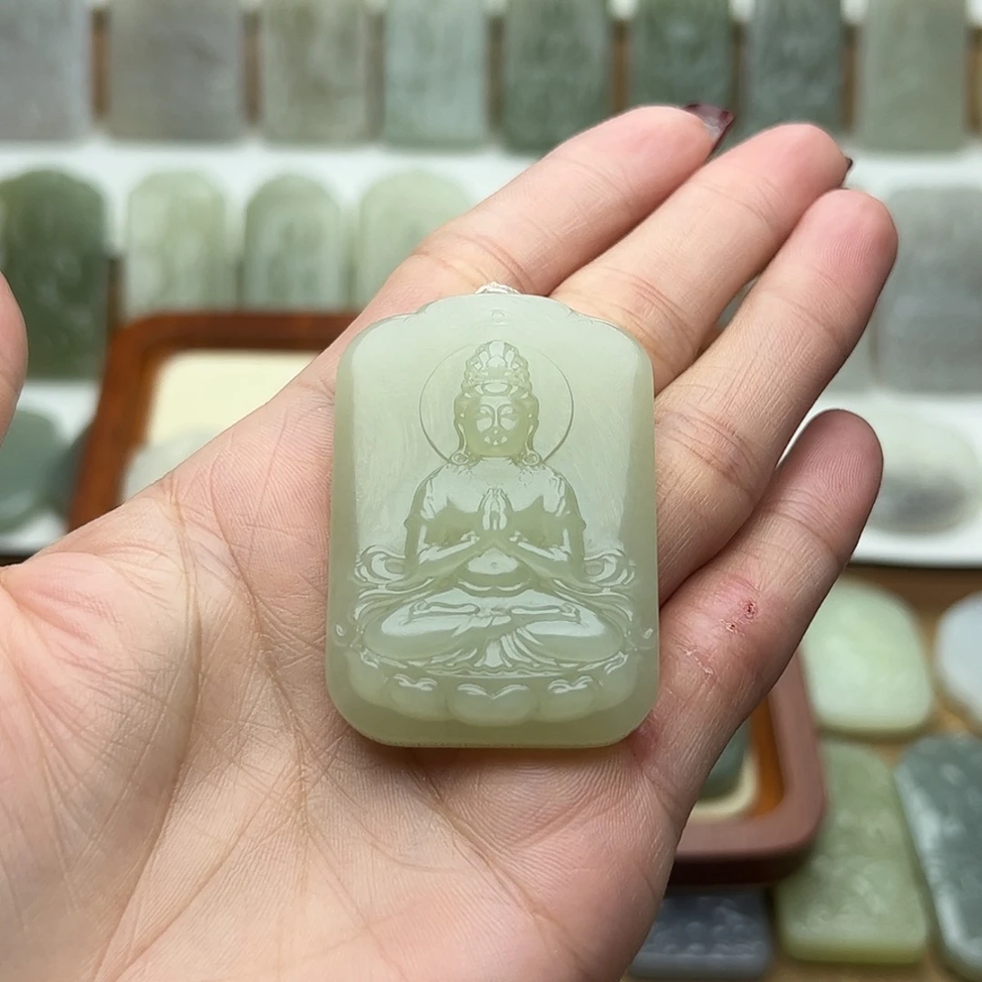 美***好和田玉未镶嵌颈饰