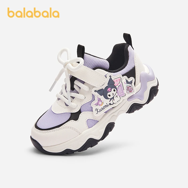 【库洛米】巴拉巴拉童鞋儿童运动鞋女童2025秋新款鞋子透气老爹鞋