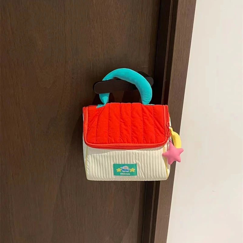 可爱房子护肤品收纳袋女大容量化妆包便携手提旅行洗漱整理收纳包