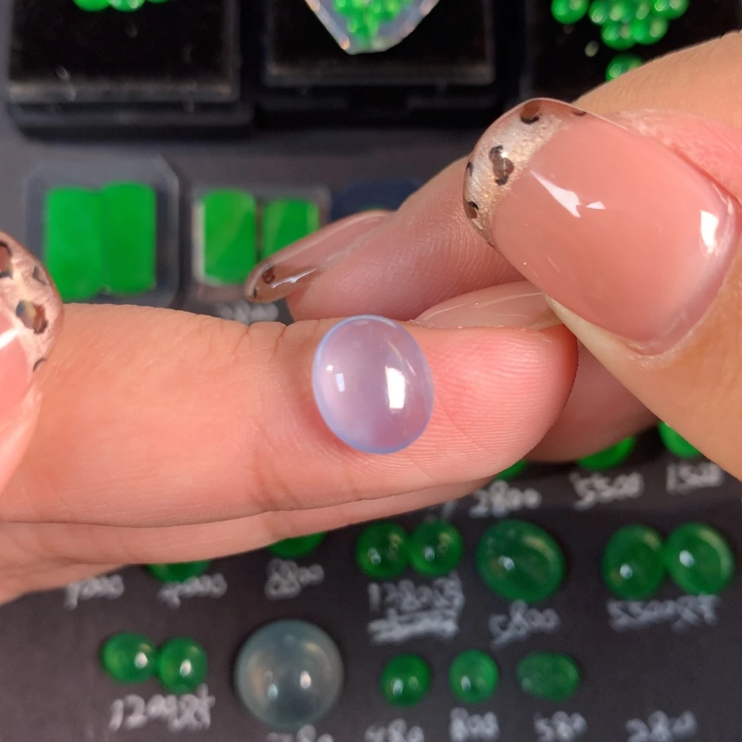 翡翠散珠翡翠9.55-7.9-3.14