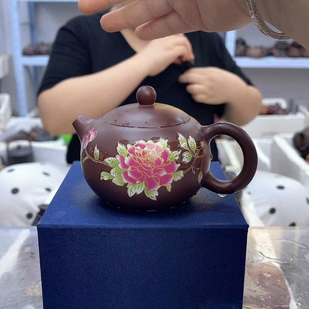 茶壶紫砂宜兴紫砂壶瑕疵