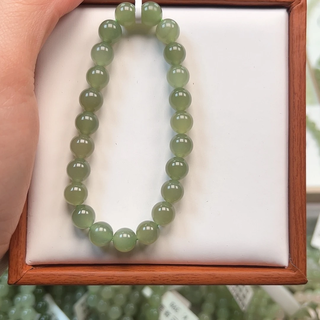 好****和田玉未镶嵌手链