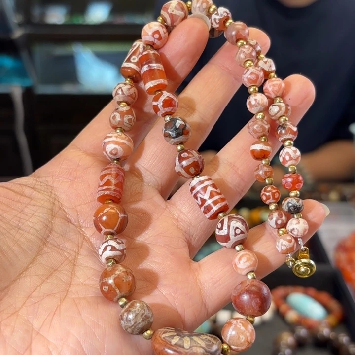 玛瑙/玉髓未镶嵌颈饰玛瑙