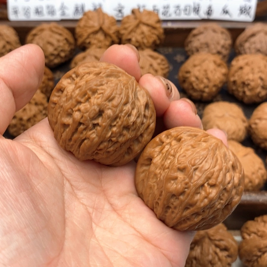 小***花把件文玩核桃68号铁锤妹妹