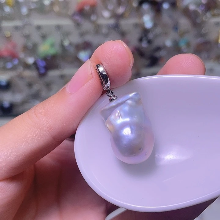 颈饰合金淡水珍珠68