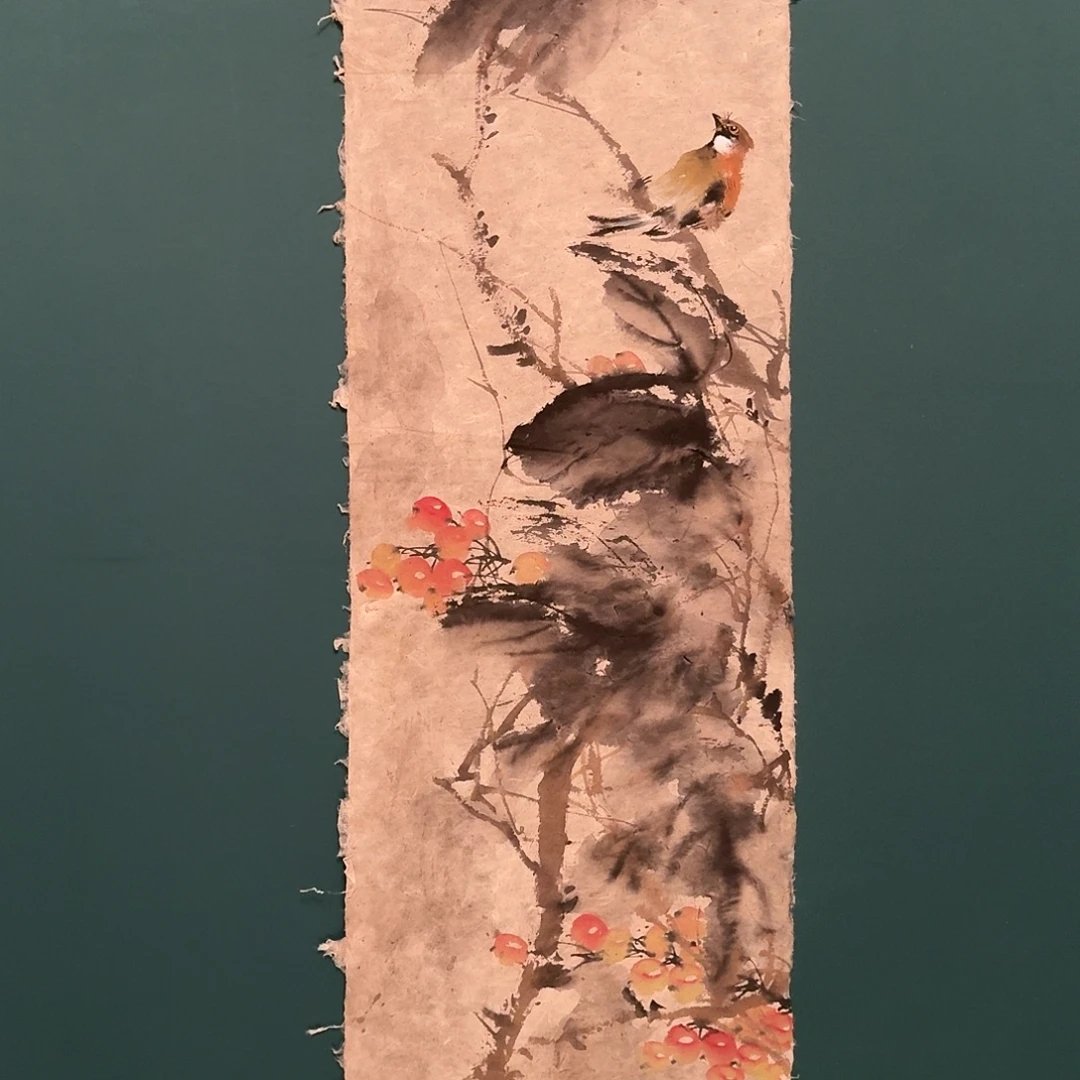 书法溥文彬的国画作品